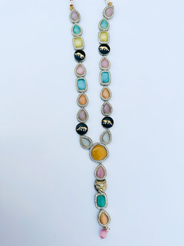 Whimsical Wonder Multi Color Beads Necklace
